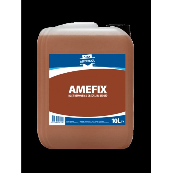 Amefix 10l, PH2, 2-5% pentru rugina,calcar,NU pentru alu, crom