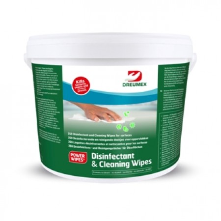 Dreumex servetele pentu curatire si igienizare 350buc