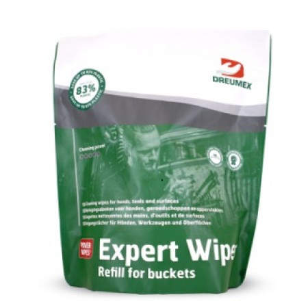 Dreumex Expert Wipes Refill130servetele 200x230mm