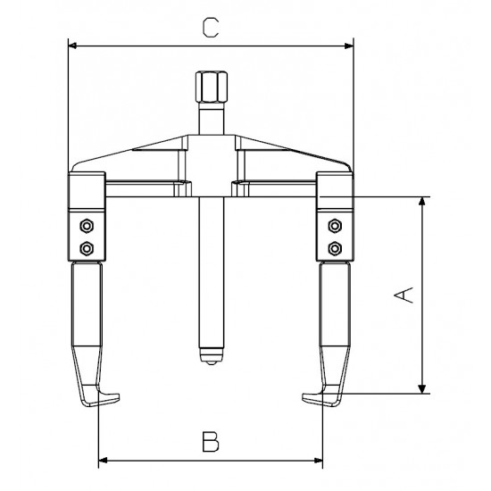 EXTRACTOR CU 2 BRATE 100X135