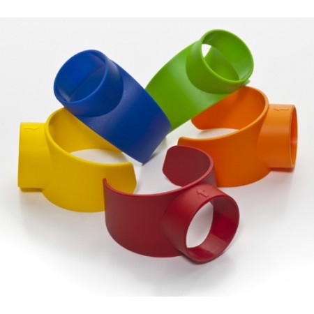 Set cod culori HACCP-albastru,galben,verde,portocaliu,rosu