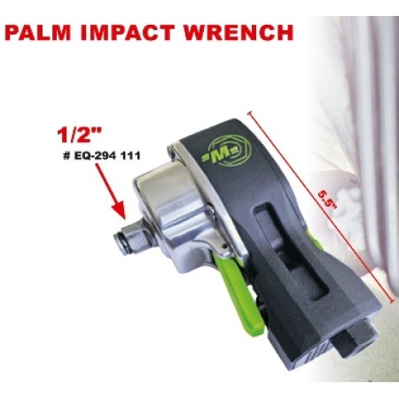 Muller Pistol pneumatic 1/2" PALM max 550Nm