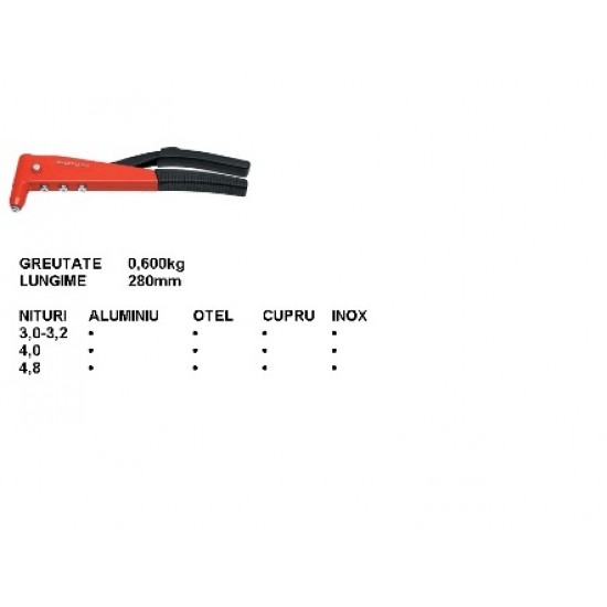 Nituitor 2.4;3.0;3.2;4.0;4.8 L-340mm