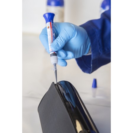  Adeziv cianoacrilat VA 250 negru | adeziv instant cu vascozitate inalta, cu filer de cauciuc 