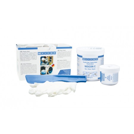  WEICON C | sistem de rasini epoxidice cu pulbere de aluminiu pentru reparatii si turnare in forma 