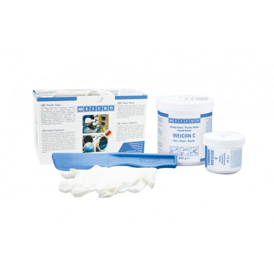  WEICON C | sistem de rasini epoxidice cu pulbere de aluminiu pentru reparatii si turnare in forma 