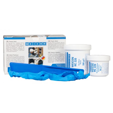  WEICON Ceramic HC 220 | sistem de rasini epoxidice cu pulbere ceramica si rezistenta la temperaturi inalte si la uzura 