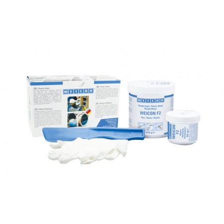  WEICON F2 | sistem de rasini epoxidice cu pulbere de aluminiu pentru reparatii si umplere 