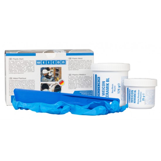  WEICON Ceramic BL | sisteme de rasini epoxidice cu pulbere minerala pentru protectie extrema la uzura si rezistenta inalta la abraziune 