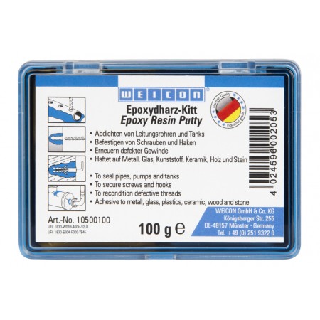  WEICON Chit (rășină epoxidică) | Compus maleabil universal pentru reparații 