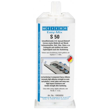  Adeziv epoxidic Easy-Mix S 50 | adeziv epoxidic pentru reparatii rapide si lucrari de mentenanta 