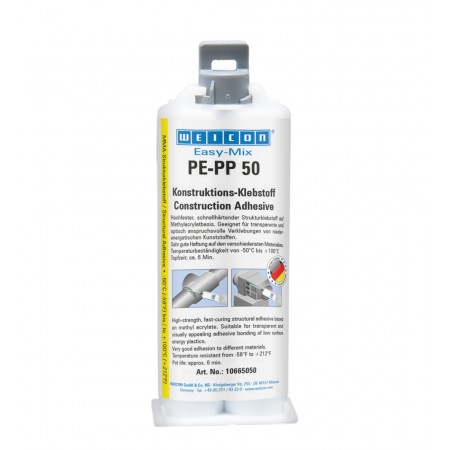  Adeziv adezivul structural acrilic Easy Mix PE-PP 50 | adeziv de constructie pe baza de metil-acrilat pentru materiale plastice speciale 