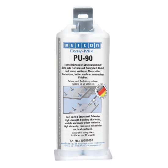  Adeziv poliuretanic Easy-Mix PU-90 | adeziv poliuretanic, rezistenta inalta, timp de lucru aprox. 90 secunde 