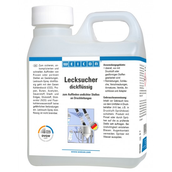  Lichid detectare gaz vascos | pentru localizarea fisurilor la nivelul conductelor sub presiune 