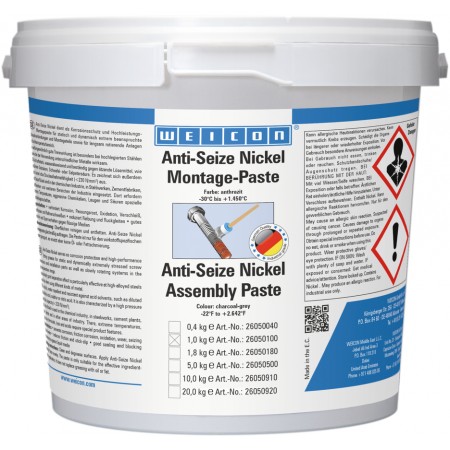  Pasta de montaj Anti-Seize cu Nichel | agent de ungere și separare tip pasta, rezistent la temperaturi inalte 