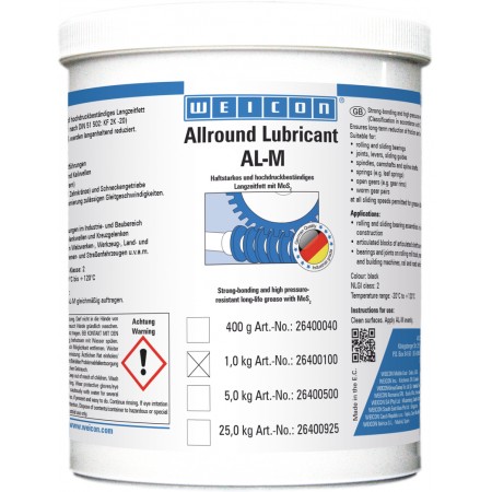  Lubrifiant de inalta performanta AL-M | vaselina pentru lubrifiere pe termen lung cu  MoS2 