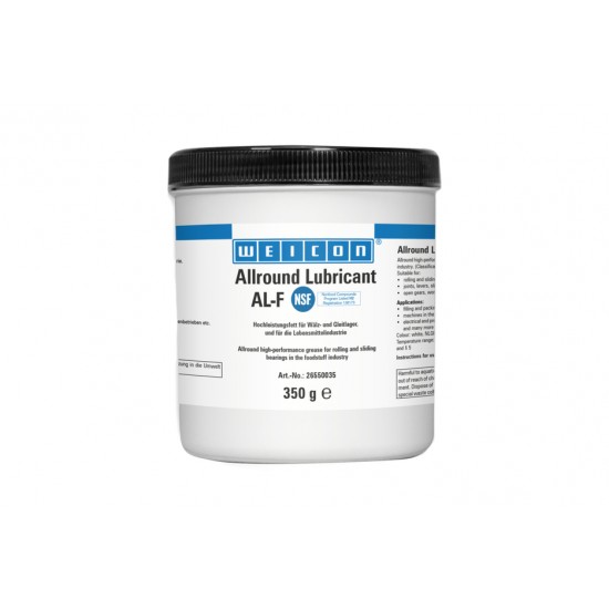  Lubrifiant de inalta performanta AL-F | vaselina multifunctionala cu certificare alimentara 