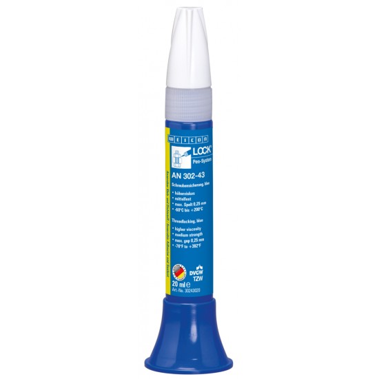 WEICONLOCK® AN 302-43 | rezistenta medie, vascozitate ridicata, certificare pentru apa potabila 