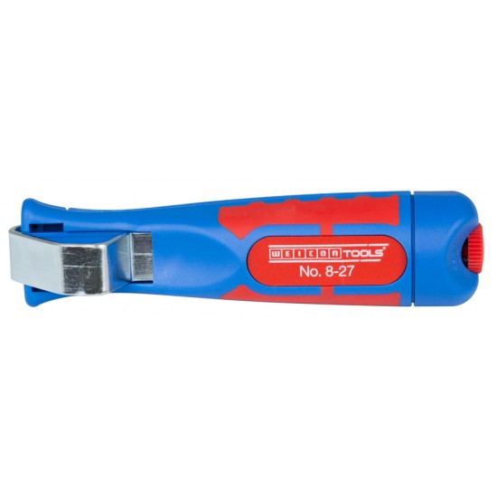  Cutit de dezizolat cabluri nr. 8 - 27 | cu maner bicomponent, interval de lucru  8 - 28 mm Ø 