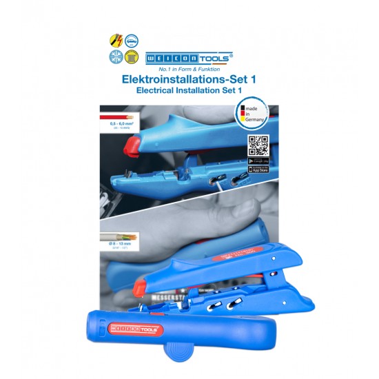  Set instalatii electrice  nr. 1 | set instalatii din doua piese include unealta de sertizare si dezizolator 