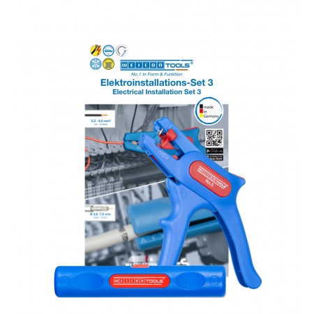  Set instalatii electrice  nr. 3 | set instalatii din doua piese include cleste dezizolator si dezizolator coaxial 