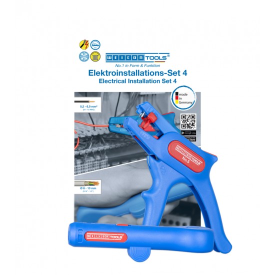  Set instalatii electrice  nr. 4 | set instalatii din doua piese include cleste dezizolator si dezizolator coaxial 