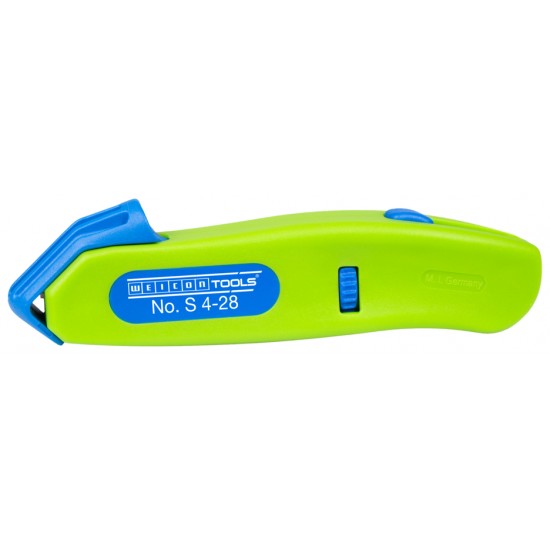  Cuțit dezizolat cablu S 4 - 28 Green Line (gama verde | cu lama tip carlig retractabila, interval de lucru  4 - 28 mm Ø 