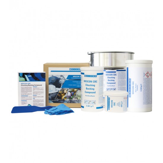  WEICON CBC | sistem de rasini epoxidice cu pulbere de alumniniu pentru turnare si umplere interstitii, cu certificare ABS 
