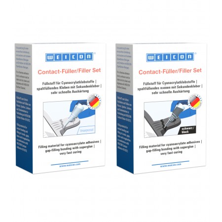  Set CA-Filler | filler special transparent si adeziv cianoacrilat Contact VA 8312 